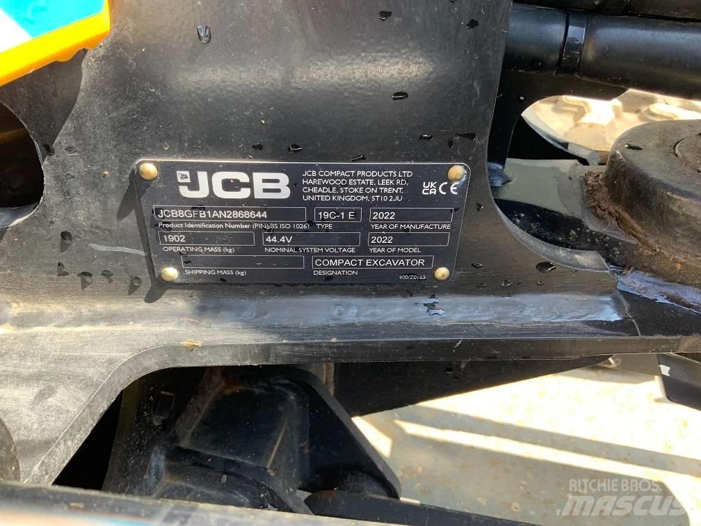 JCB 19c-1 E حفارات صغيرة أقل من 7 طن (حفارات صغيرة)