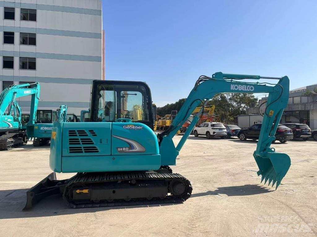Kobelco SK 60 حفارات صغيرة أقل من 7 طن (حفارات صغيرة)