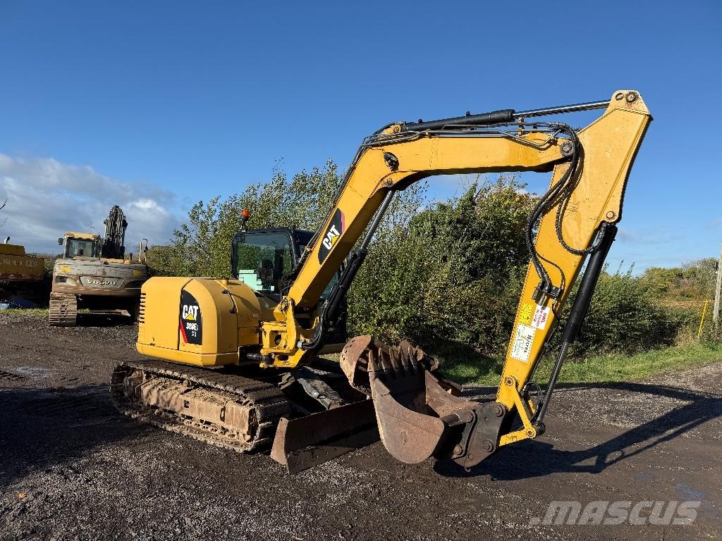CAT 308 E 2 CR حفارات وسط 7 طن - 12 طن