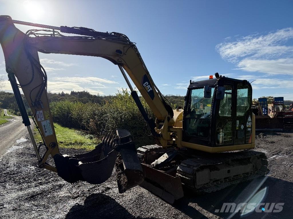 CAT 308 E 2 CR حفارات وسط 7 طن - 12 طن