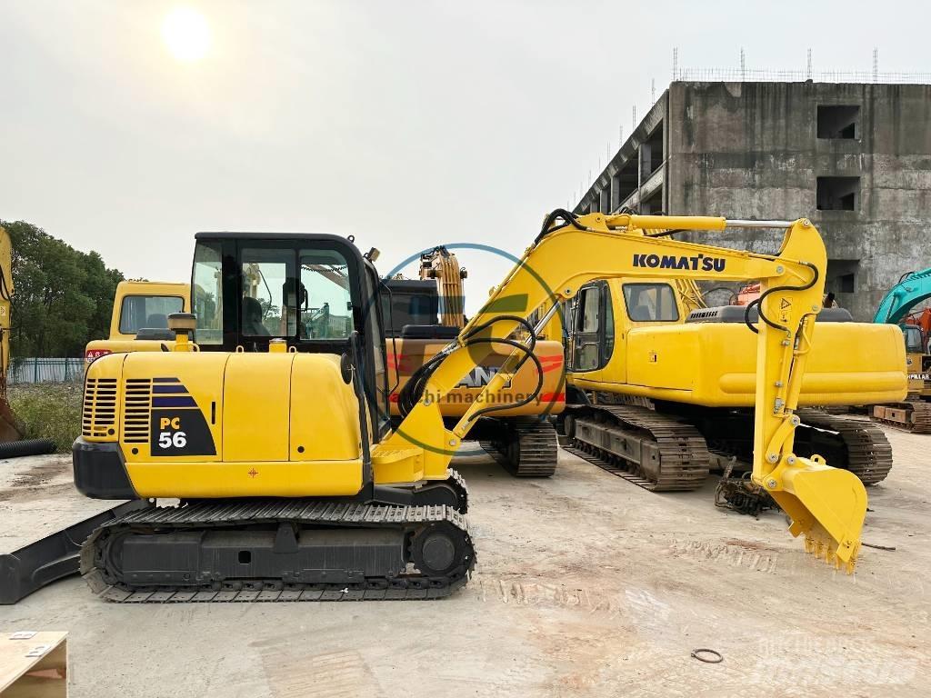 Komatsu PC 56 حفارات صغيرة أقل من 7 طن (حفارات صغيرة)