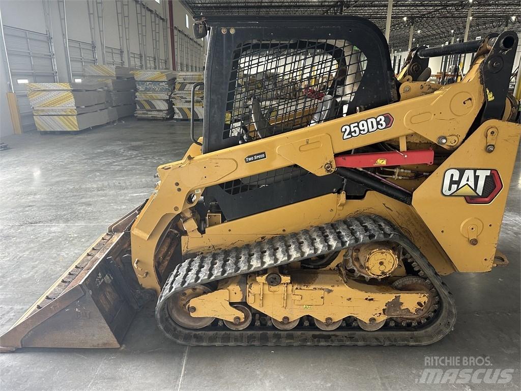 CAT 259D3 لوادر انزلاقية التوجيه