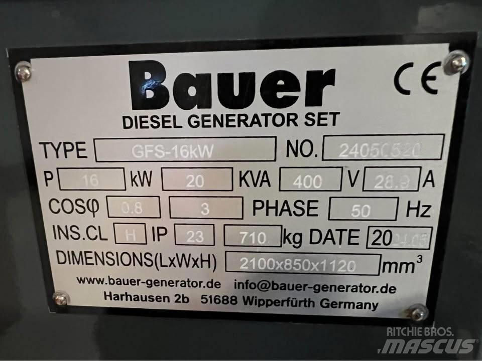 Bauer GFS-16 ATS مولدات ديزل