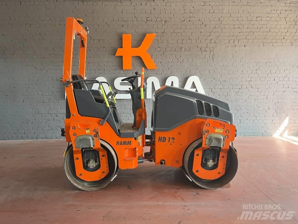 Hamm HD 12 VV مداحل ثنائية الاسطوانة