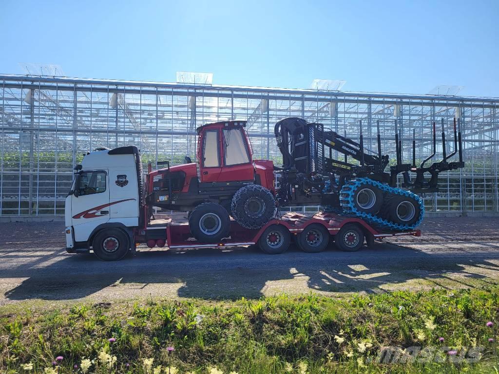 Volvo FH 12 500 شاحنات نقل آلة الغابات