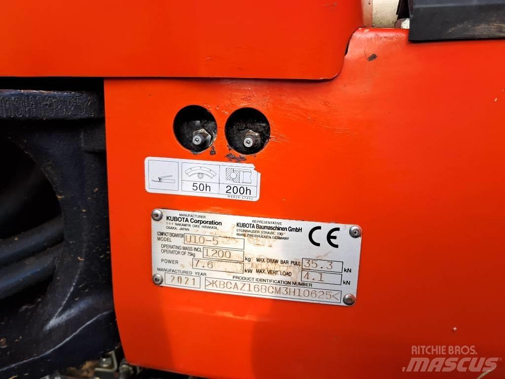 Kubota U10-5 حفارات صغيرة أقل من 7 طن (حفارات صغيرة)