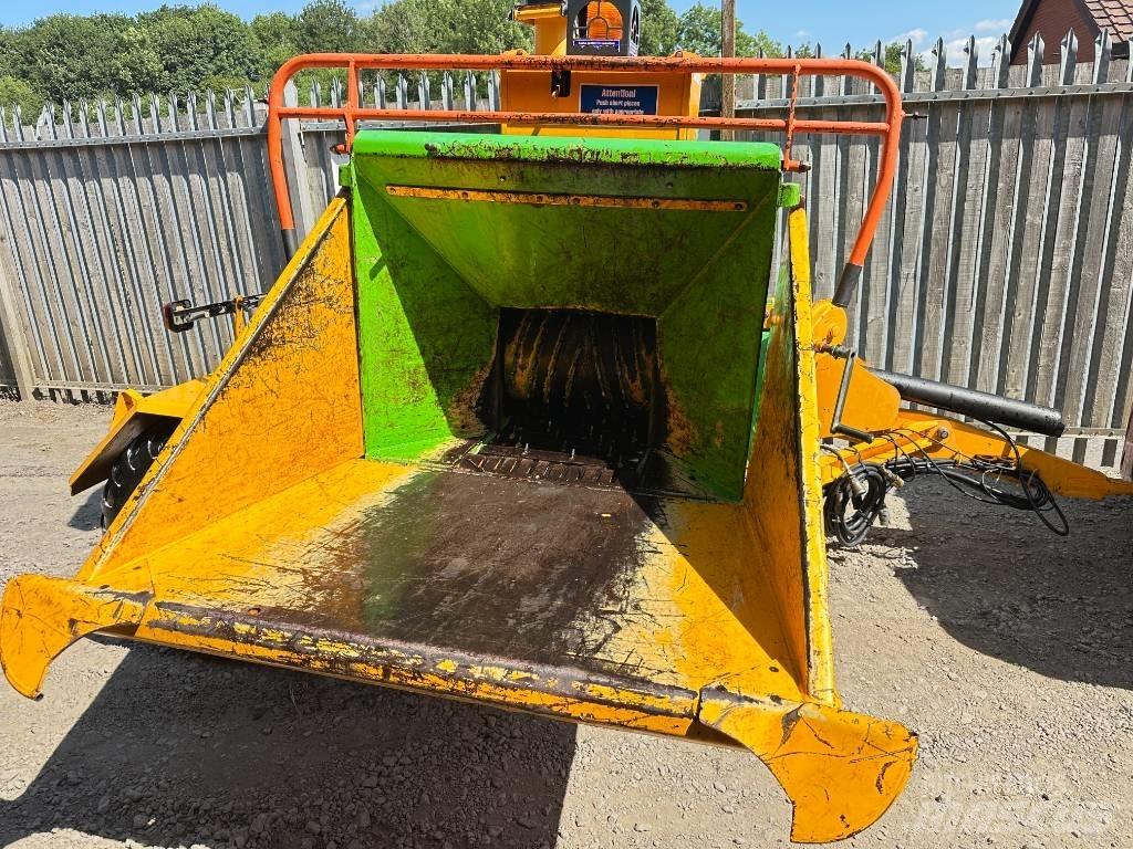 Heizohack HM6-400 ماكينات تقطيع أخشاب الحراجة