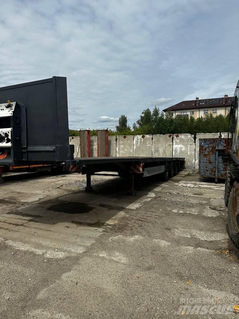 Krone SD نصف مقطورات مسطحة / مفصلية الجوانب
