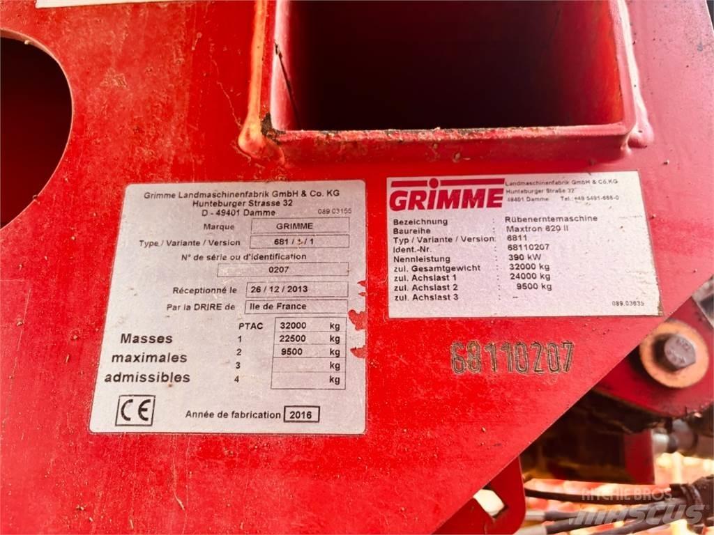 Grimme MAXTRON 620 حصادات بنجر