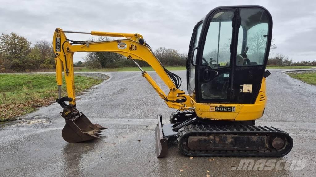 JCB 8025 حفارات صغيرة أقل من 7 طن (حفارات صغيرة)