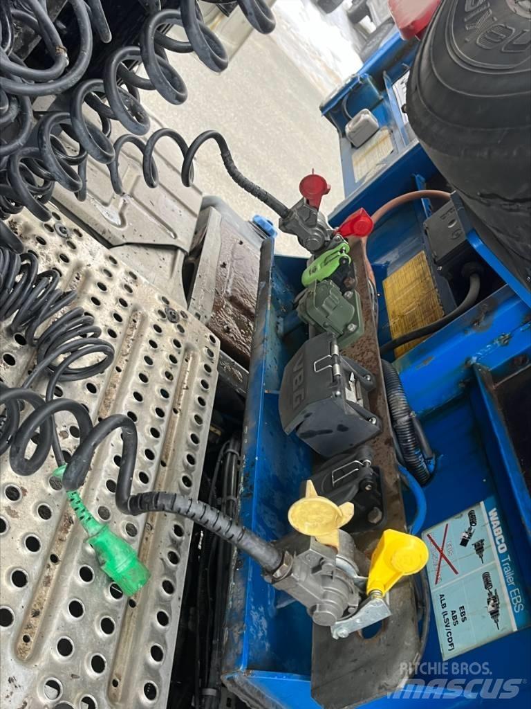 Broshuis 31 NS-A نصف مقطورة مسطحة منخفضة
