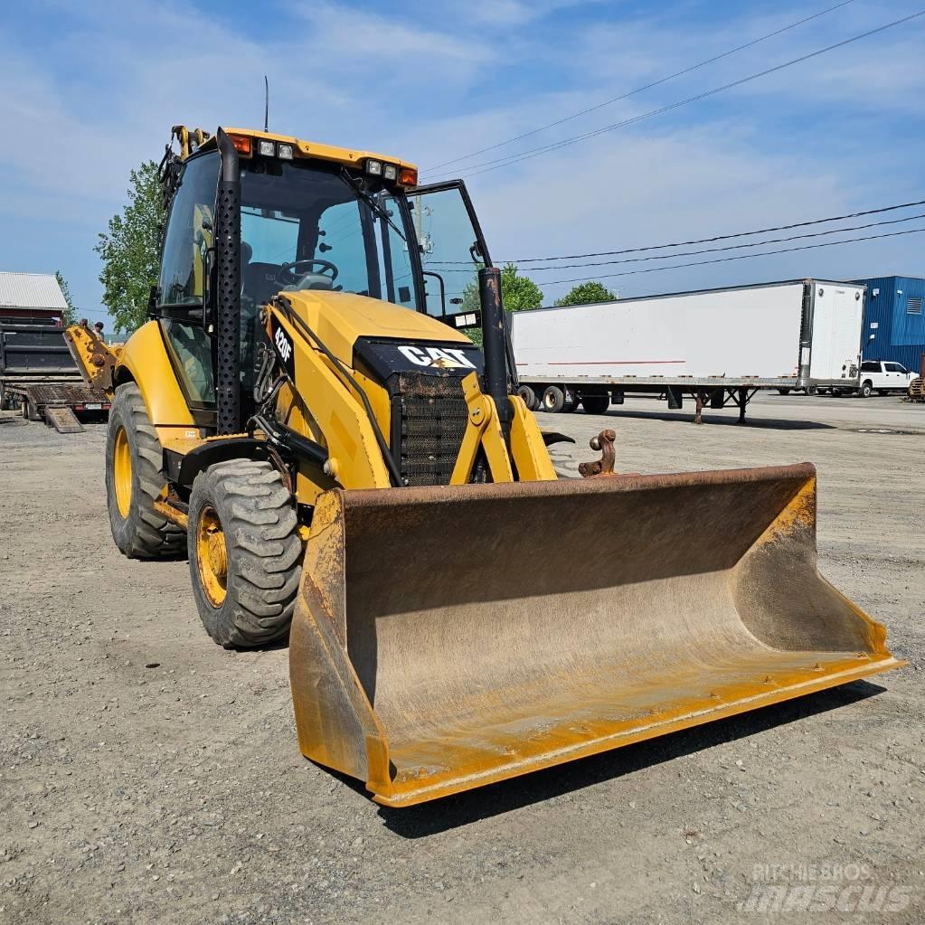 CAT 420 F لوادر ذات جرافات عكسية
