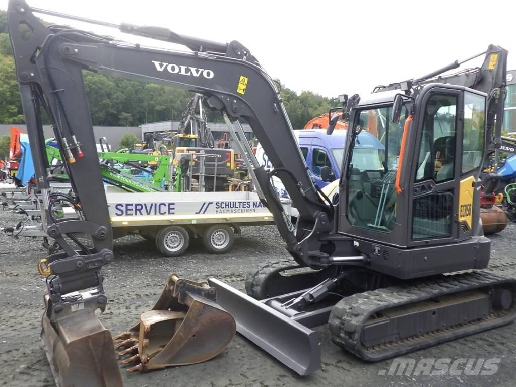 Volvo ECR 58 F حفارات صغيرة أقل من 7 طن (حفارات صغيرة)