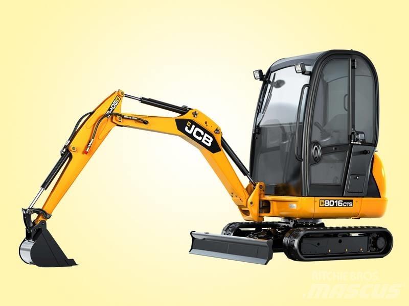 JCB 8016 CTS حفارات صغيرة أقل من 7 طن (حفارات صغيرة)