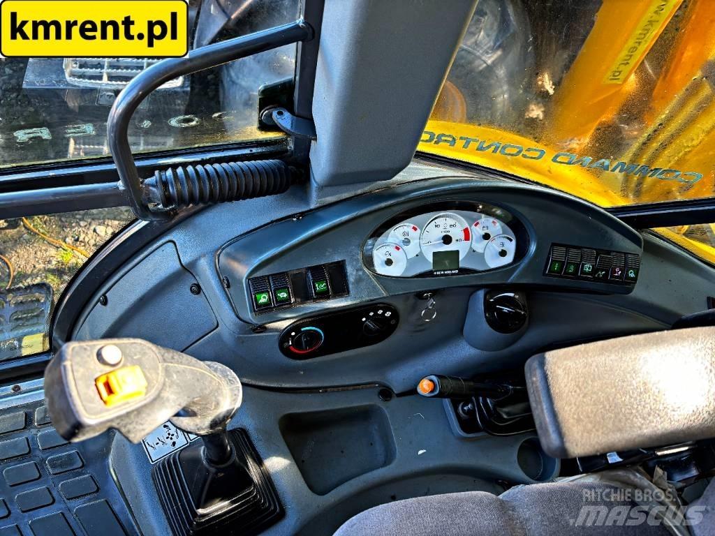 New Holland B 115 لوادر ذات جرافات عكسية
