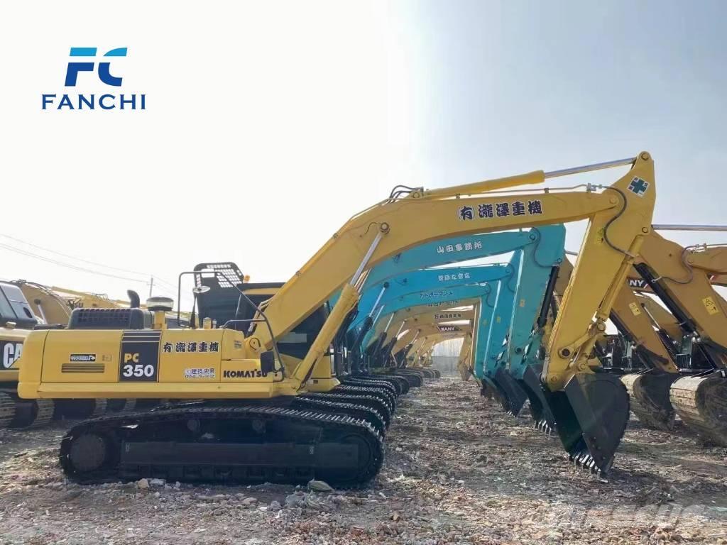 Komatsu pc 350 حفارات زحافة