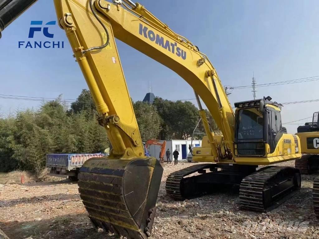 Komatsu pc 350 حفارات زحافة
