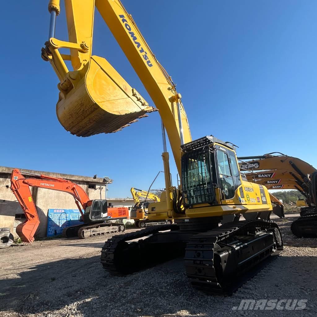 Komatsu pc450 حفارات زحافة