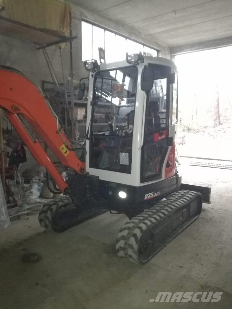 Kubota u35 U35 حفارات صغيرة أقل من 7 طن (حفارات صغيرة)