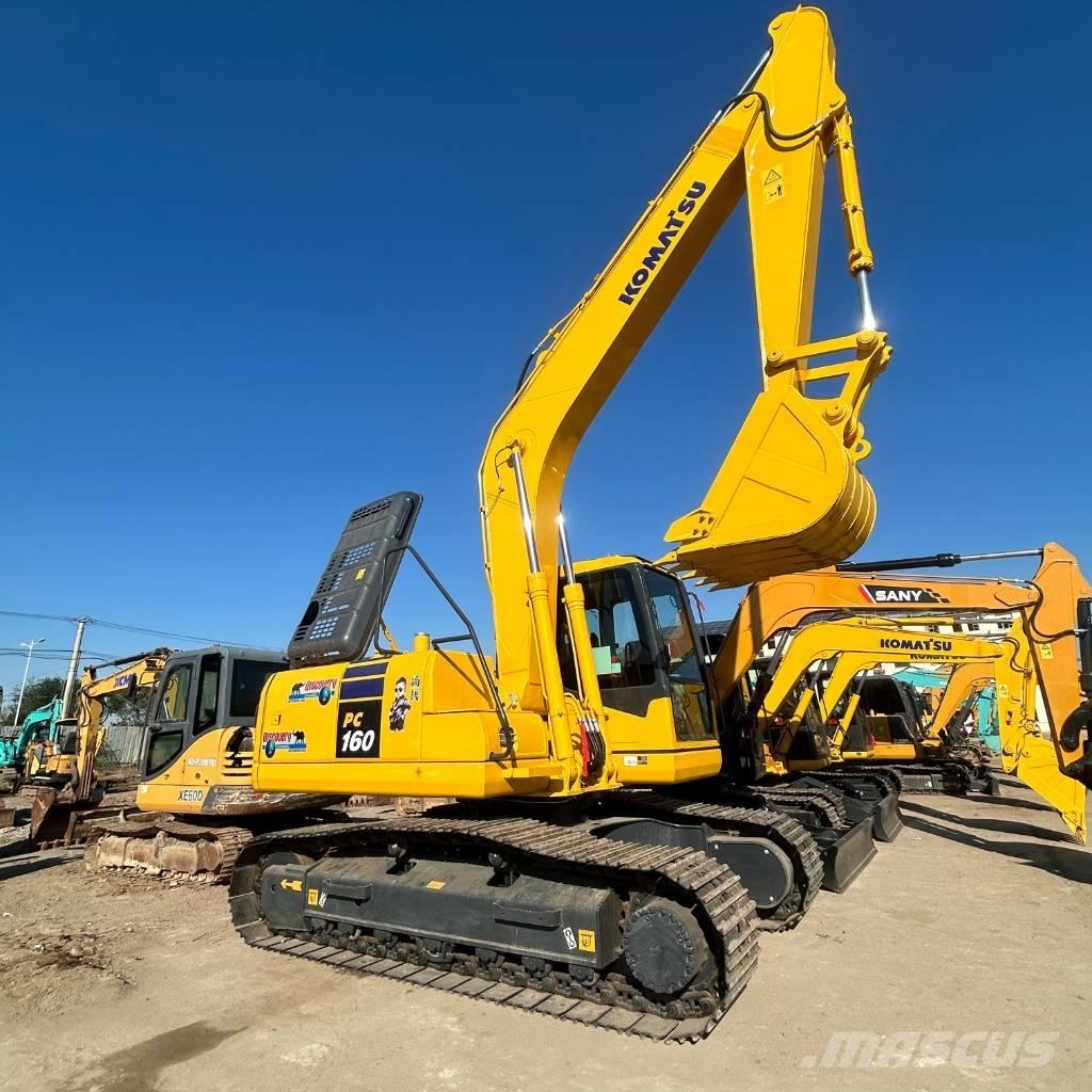 Komatsu PC 160 حفارات زحافة