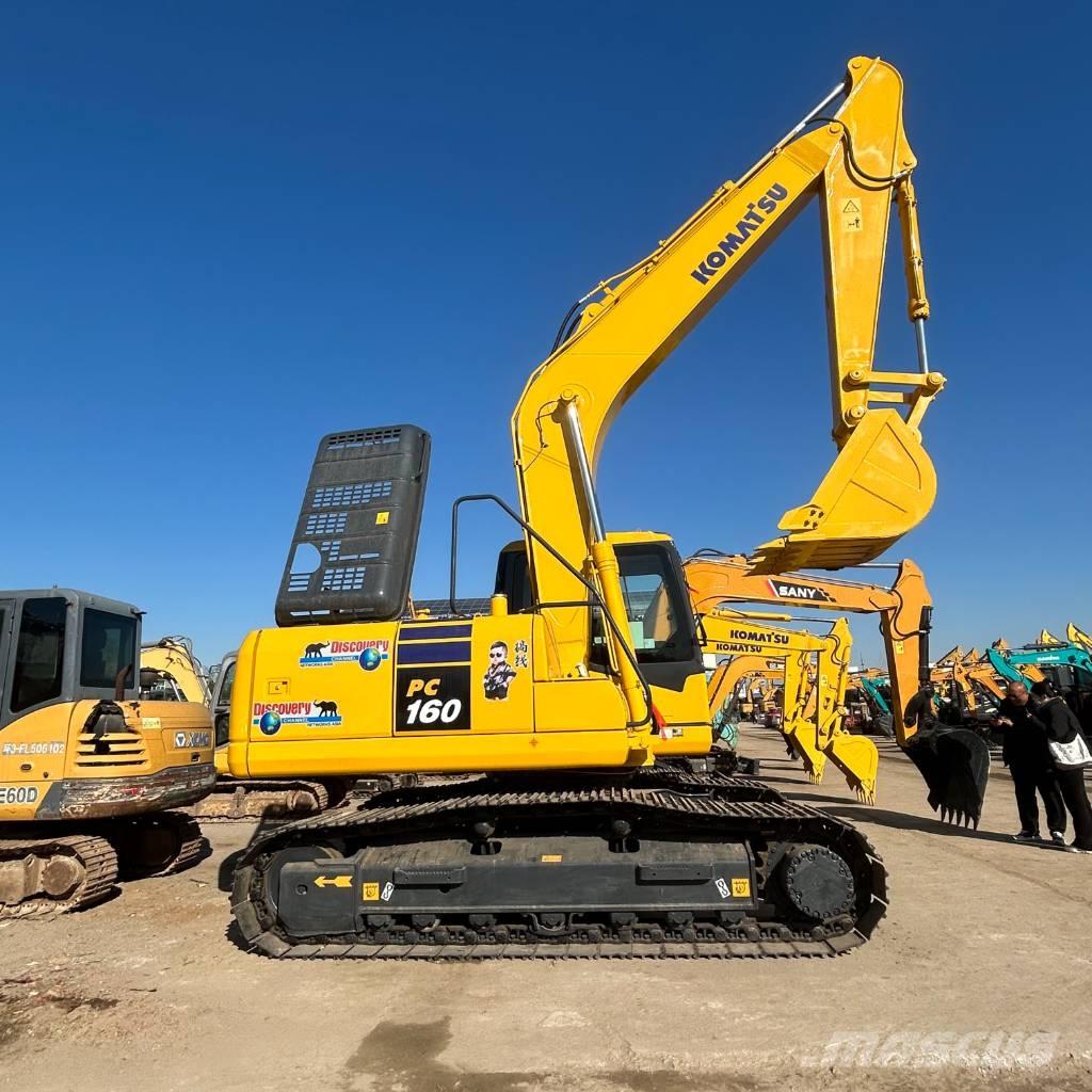 Komatsu PC 160 حفارات زحافة