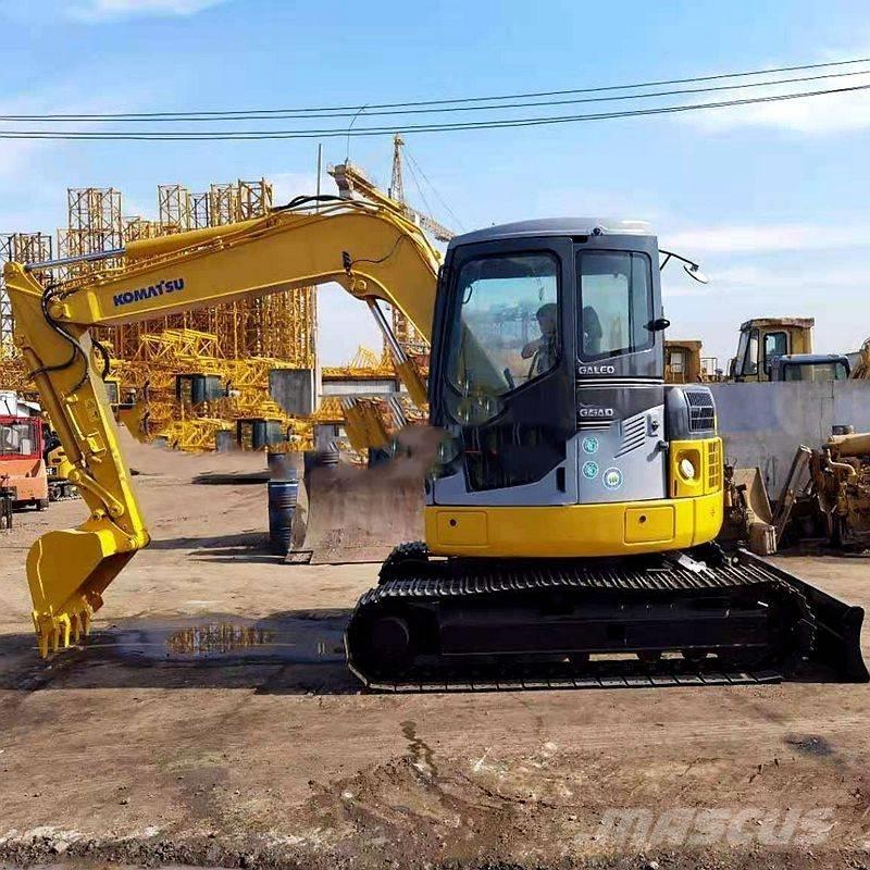 Komatsu pc78us حفارات وسط 7 طن - 12 طن