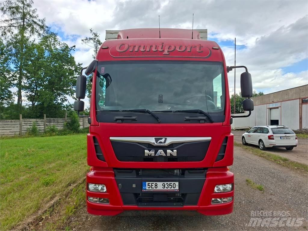 MAN TGM 18.290 شاحنات مسطحة/مفصلية الجوانب