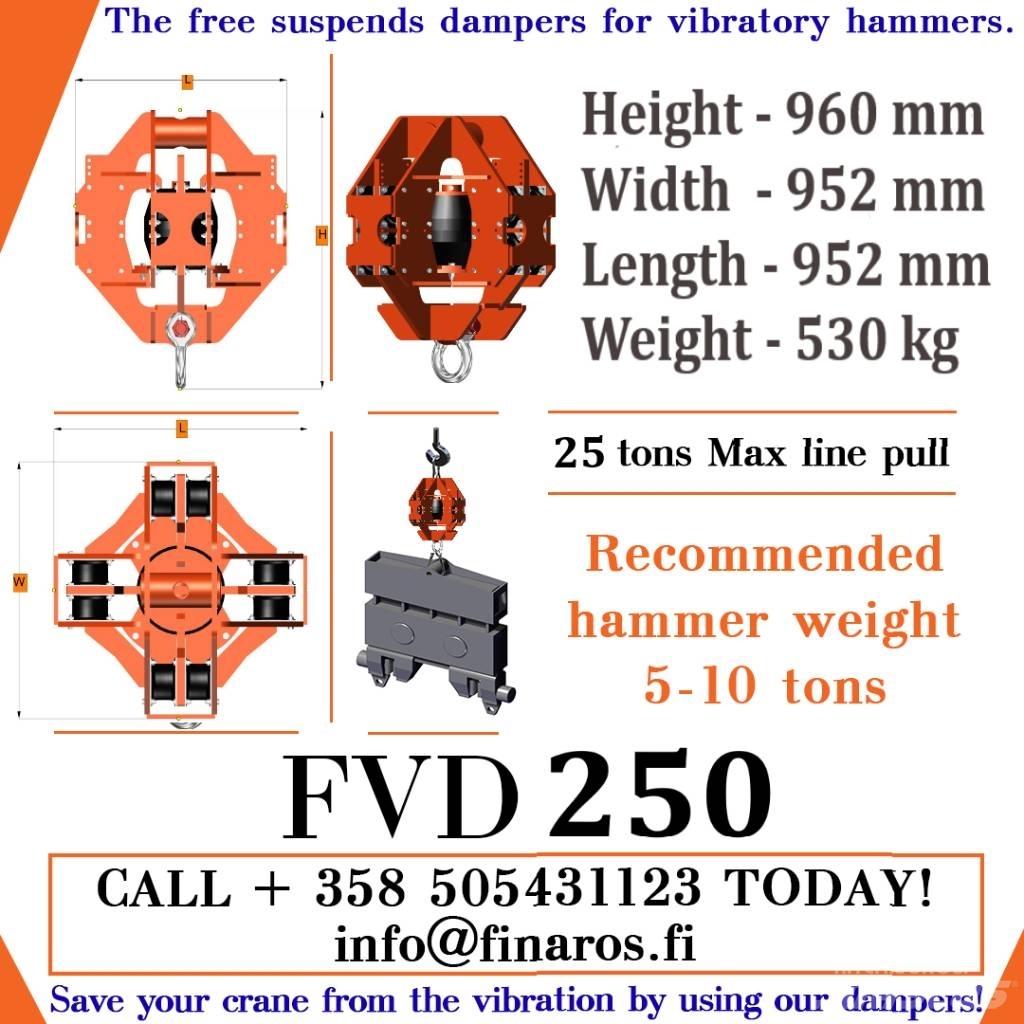  FVD 250 دقاقات خوازيق هزازة