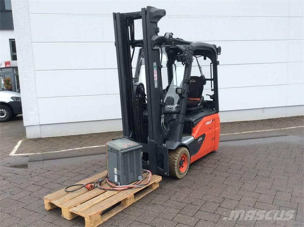 Linde E16 شاحنات ذات رافعات شوكية تعمل بالكهرباء