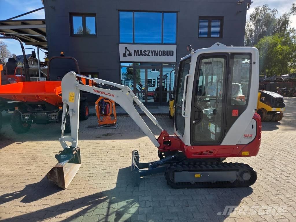 Takeuchi TB216 V0 حفارات صغيرة أقل من 7 طن (حفارات صغيرة)