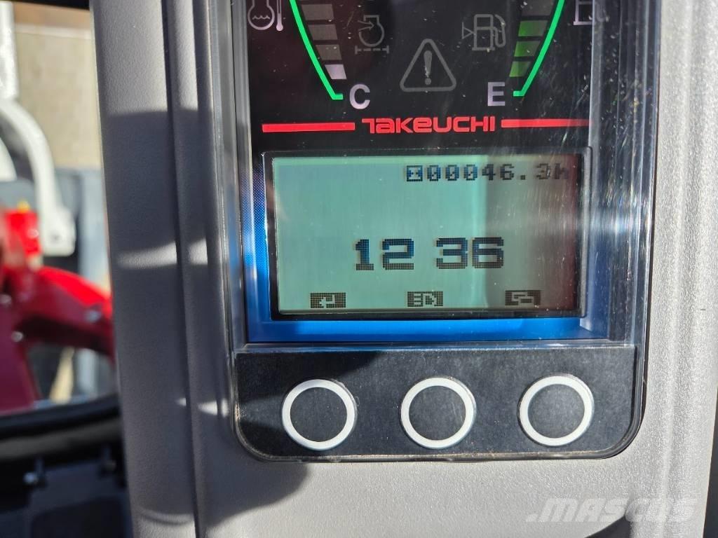 Takeuchi TB216 V0 حفارات صغيرة أقل من 7 طن (حفارات صغيرة)