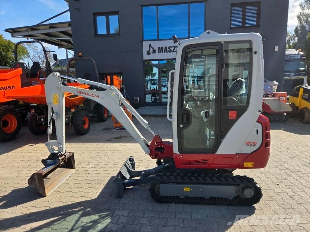 Takeuchi TB216 V0 حفارات صغيرة أقل من 7 طن (حفارات صغيرة)