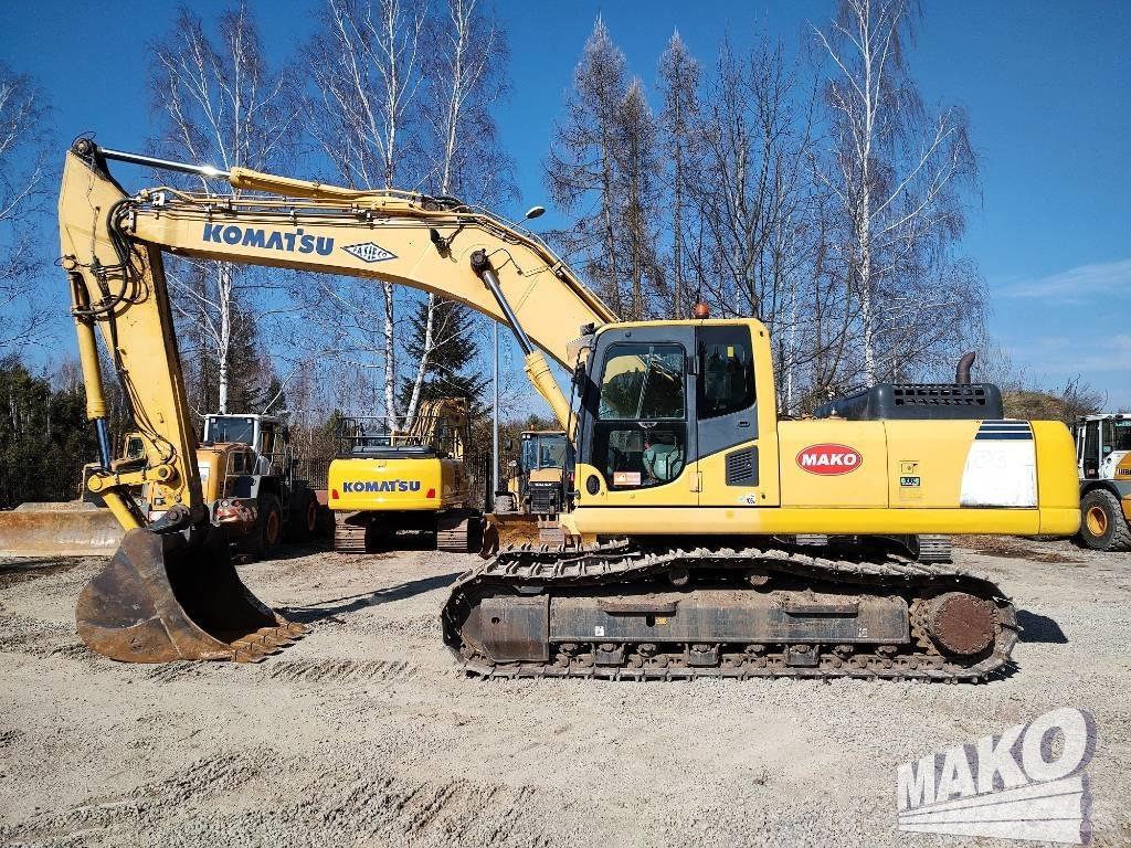 Komatsu PC 350 NLC-8 حفارات زحافة