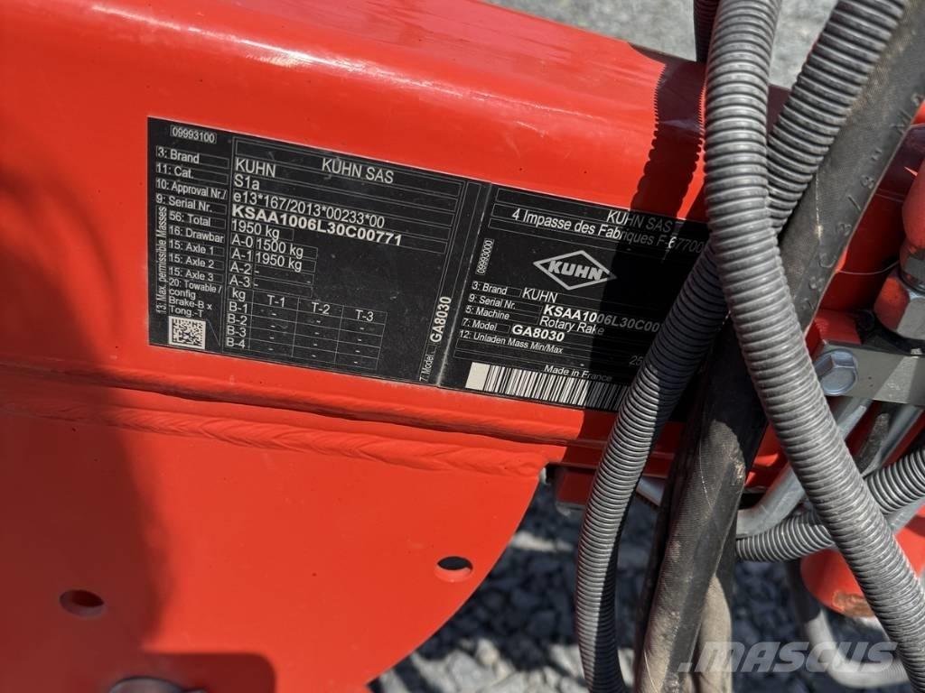 Kuhn GA 8030 محشات