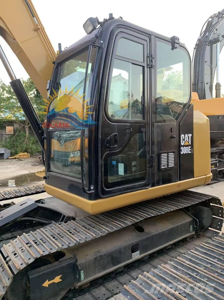 CAT 308 E 2 حفارات وسط 7 طن - 12 طن