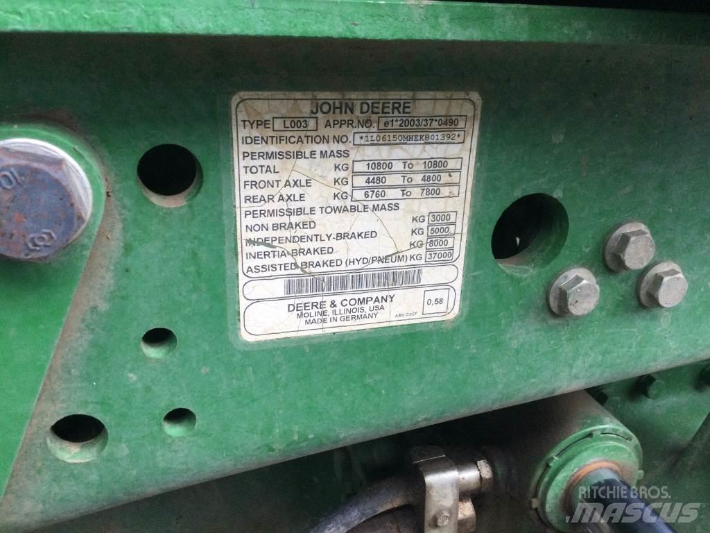 John Deere 6150M الجرارات