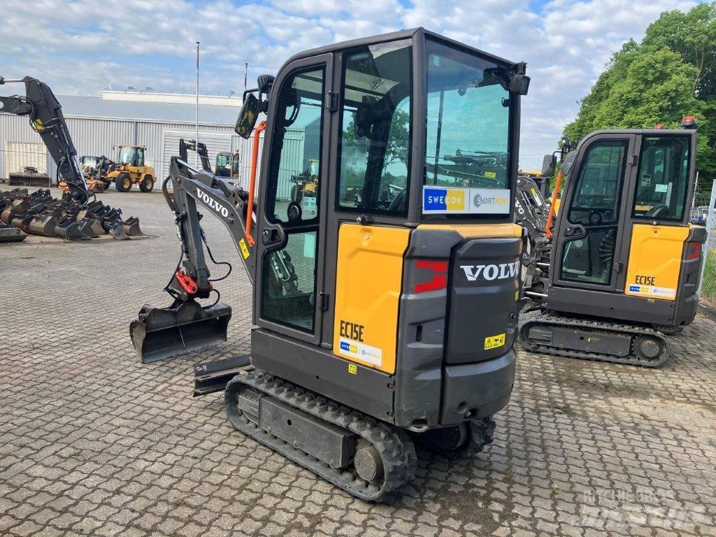 Volvo EC 15 E حفارات صغيرة أقل من 7 طن (حفارات صغيرة)