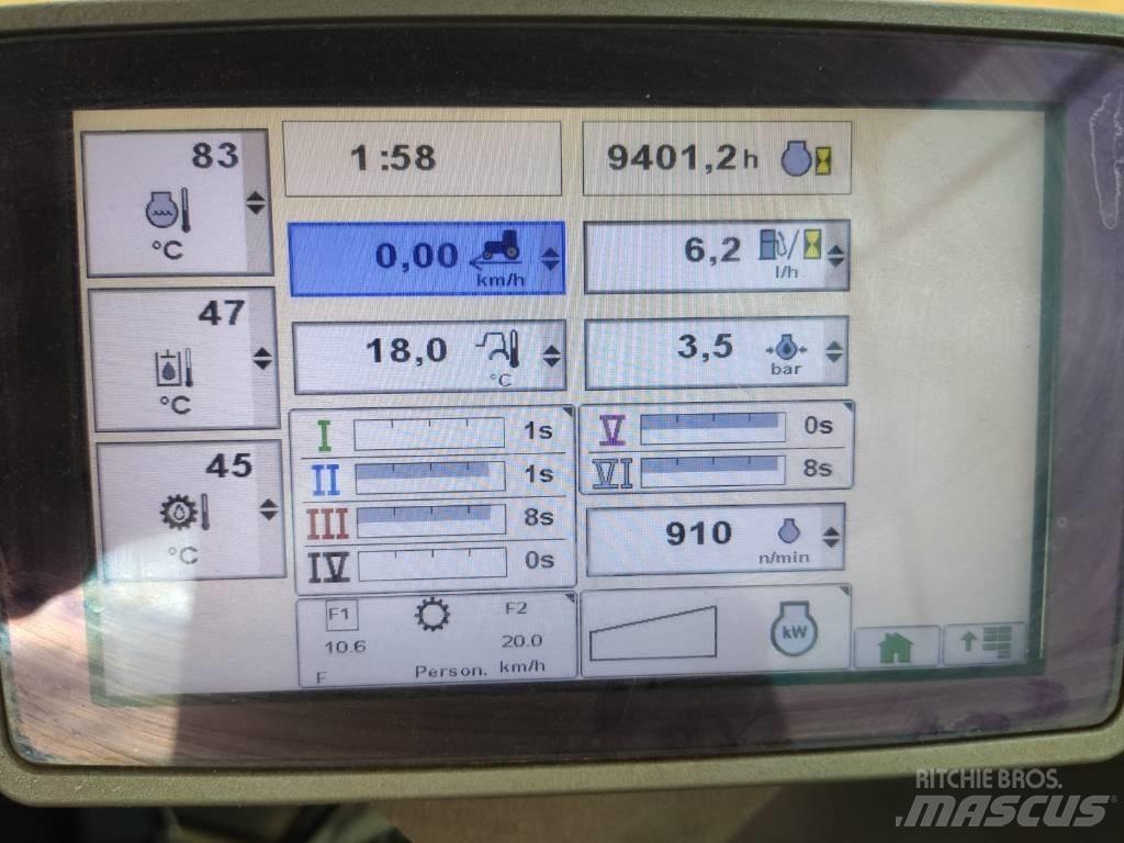 John Deere 9560 R الجرارات