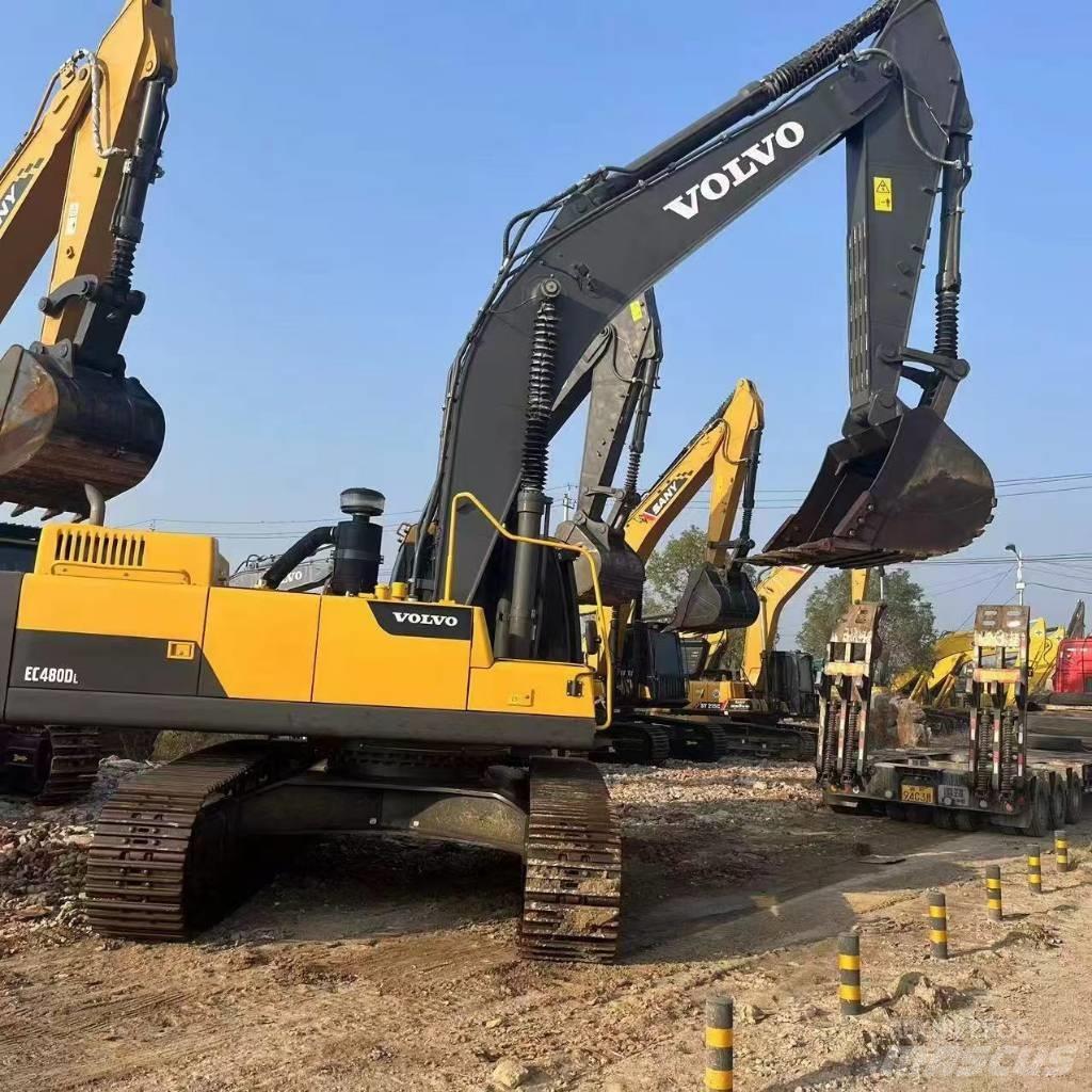 Volvo EC 480 D L حفارات زحافة