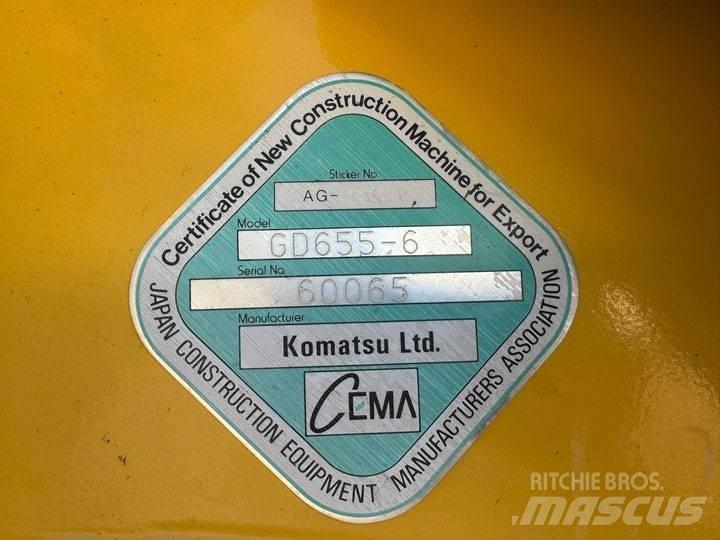 Komatsu GD 655-6 معدات تمهيد الطرق