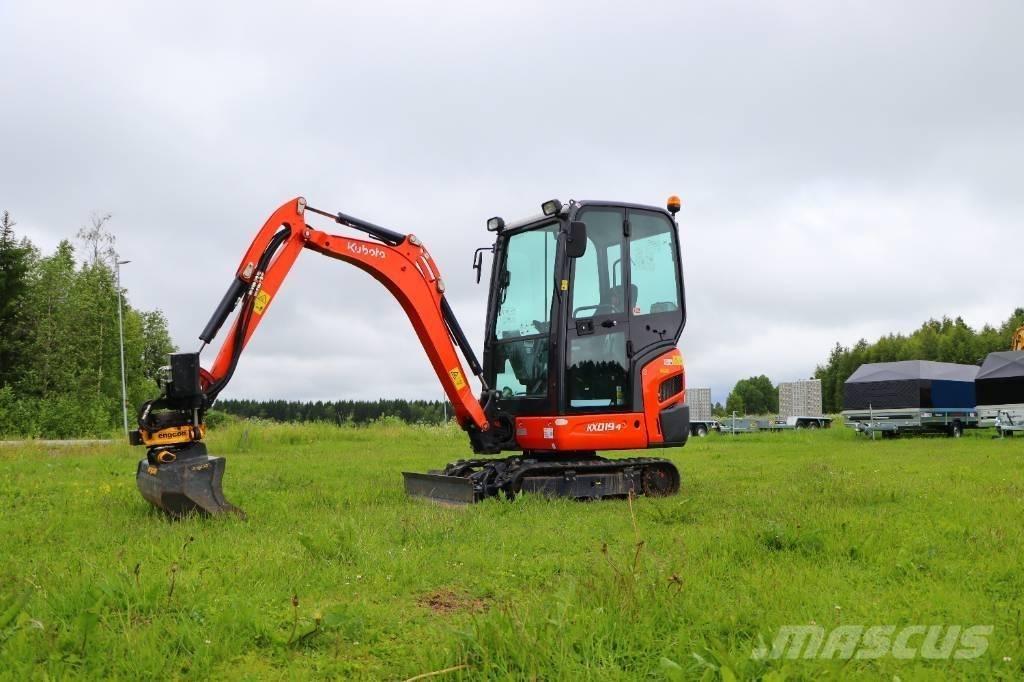 Kubota KX019-4 حفارات صغيرة أقل من 7 طن (حفارات صغيرة)