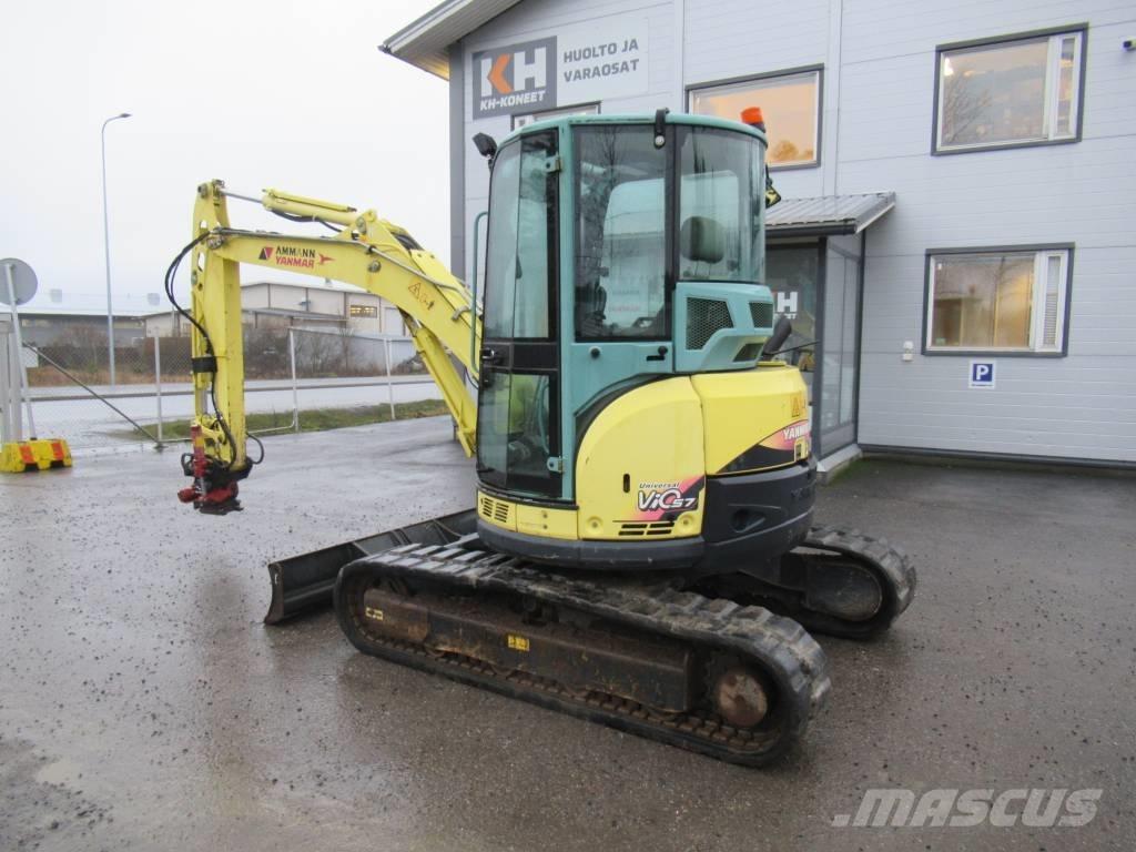 Yanmar Vio 57-U حفارات صغيرة أقل من 7 طن (حفارات صغيرة)