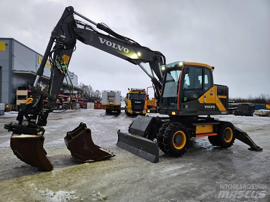 Volvo EWR 150 حفارات بعجل