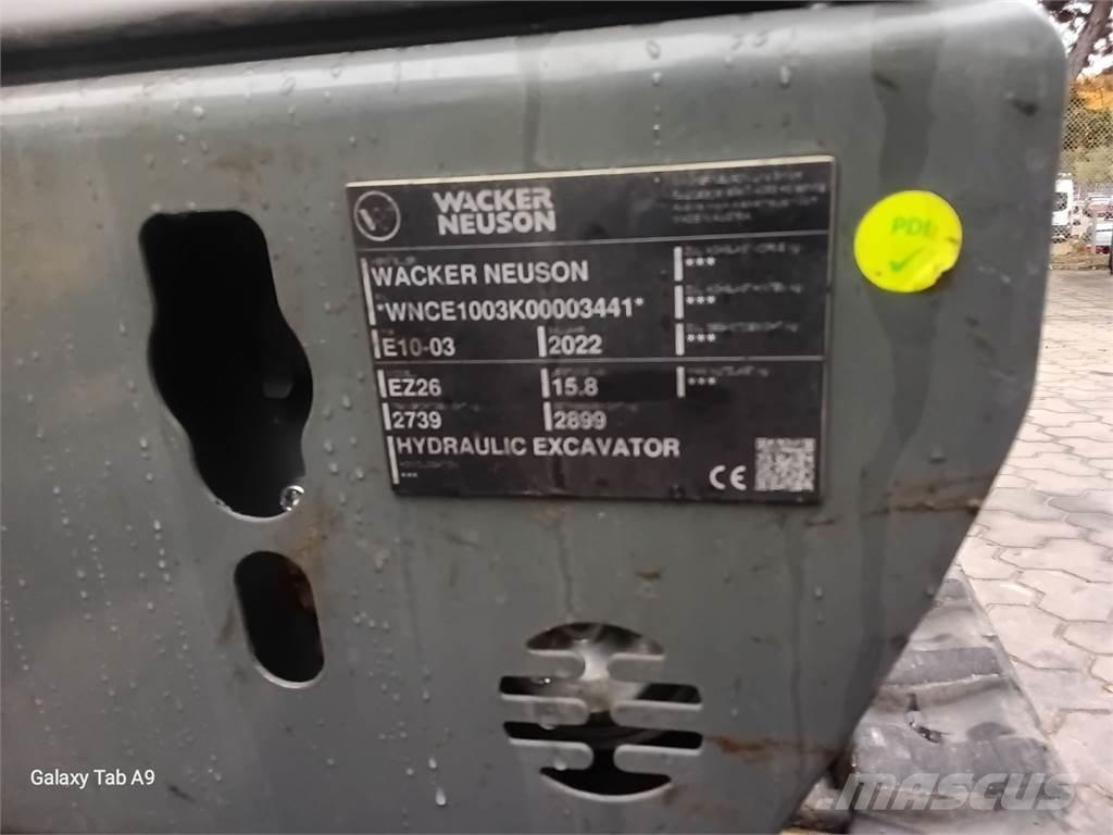 Wacker Neuson EZ26 حفارات زحافة