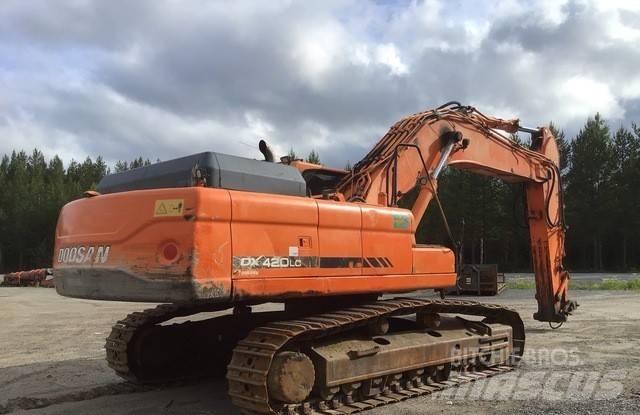 Doosan DX 420 LC-3 حفارات زحافة