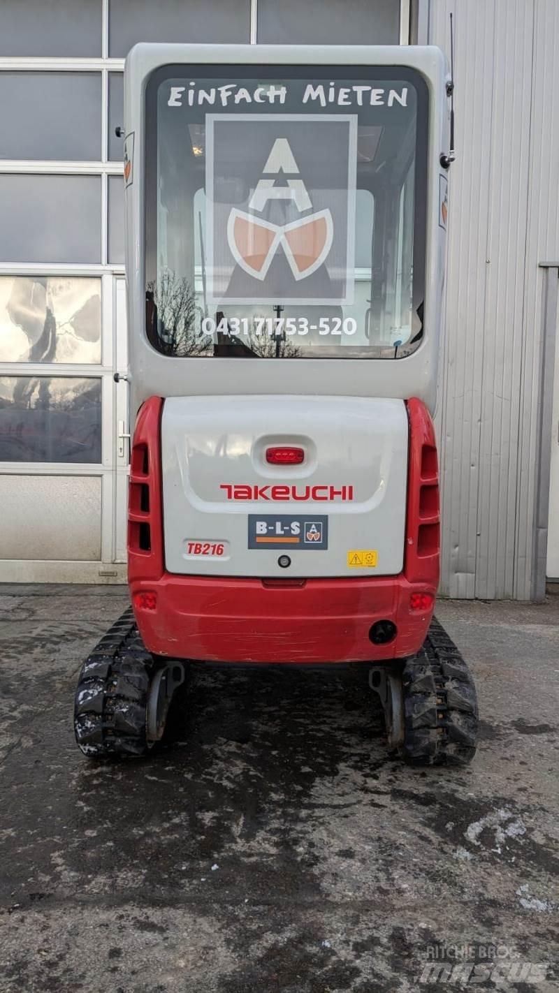 Takeuchi TB216AV4 حفارات صغيرة أقل من 7 طن (حفارات صغيرة)