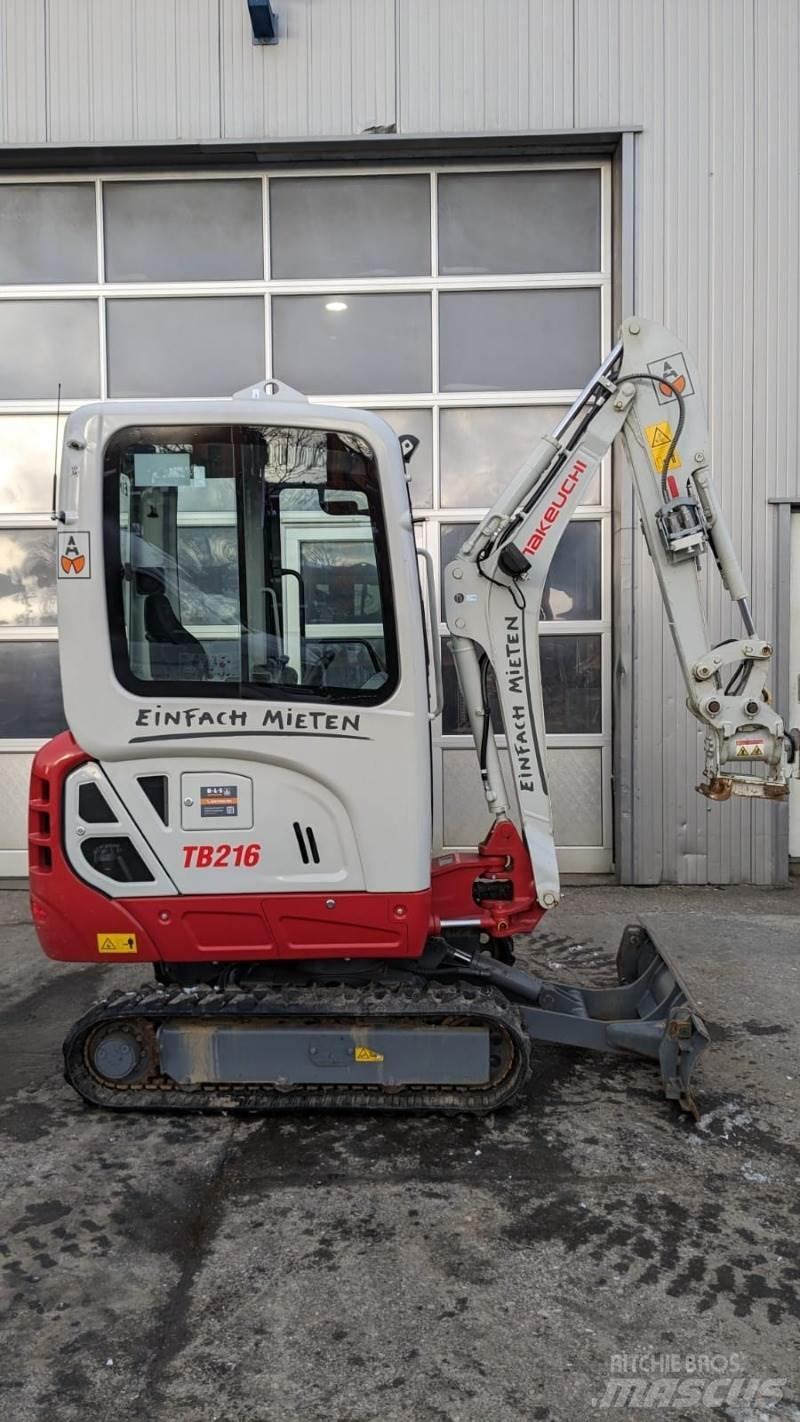 Takeuchi TB216AV4 حفارات صغيرة أقل من 7 طن (حفارات صغيرة)