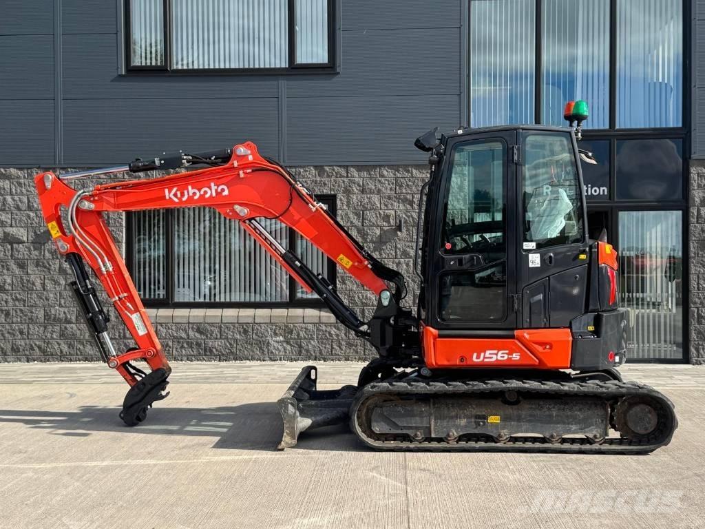 Kubota U 56-5 حفارات صغيرة أقل من 7 طن (حفارات صغيرة)