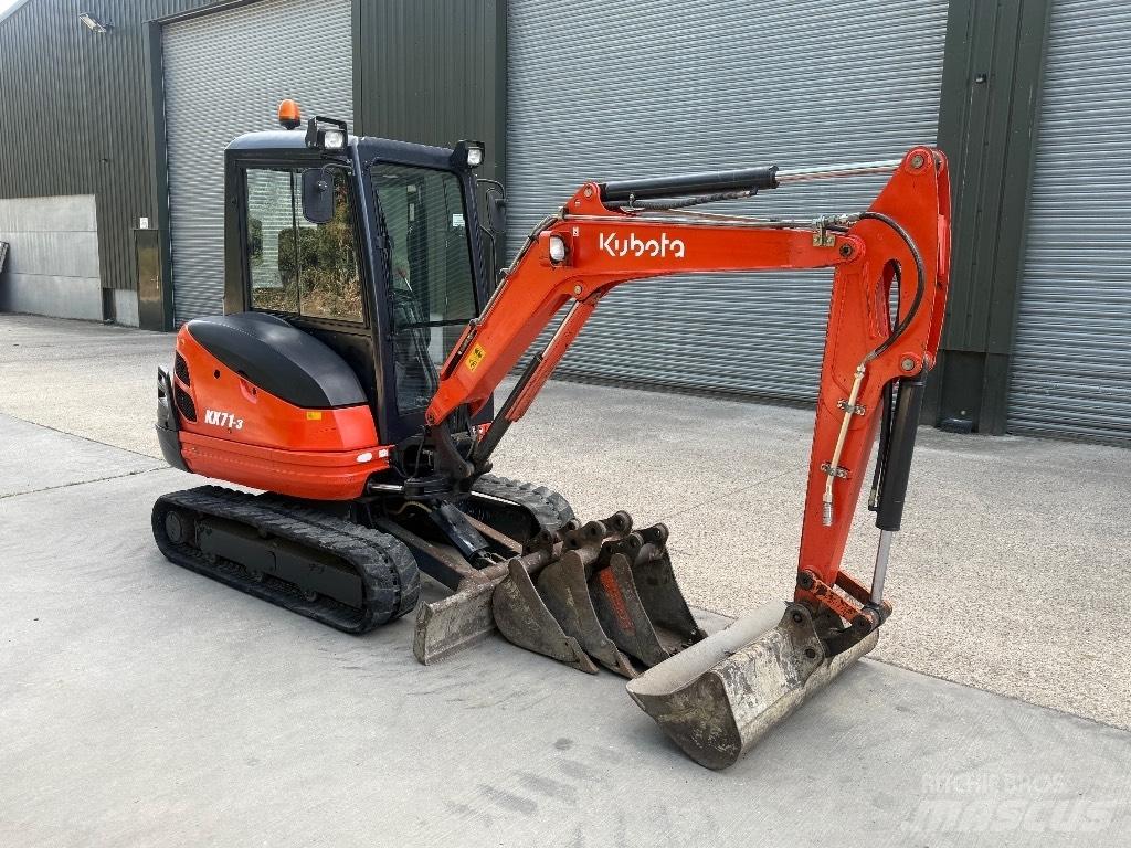 Kubota KX 71 حفارات صغيرة أقل من 7 طن (حفارات صغيرة)