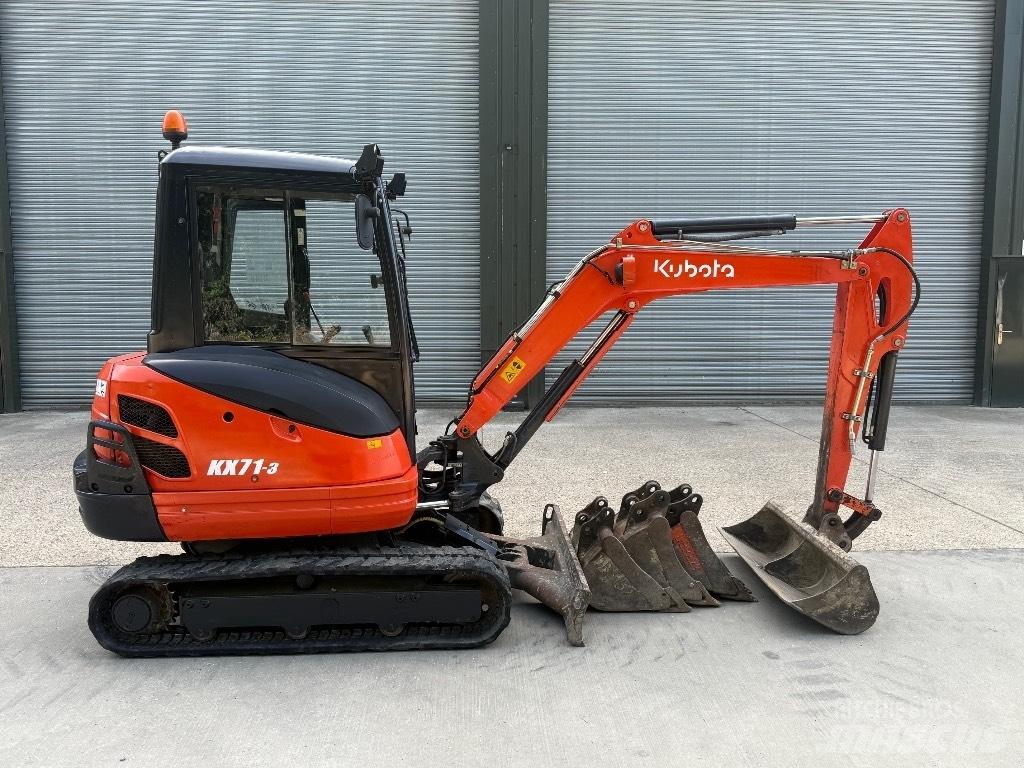 Kubota KX 71 حفارات صغيرة أقل من 7 طن (حفارات صغيرة)